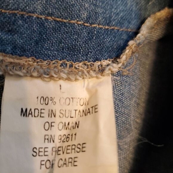 Northwest Blue Vintage Denim Dropwaist Mini Dress - Picture 6 of 6